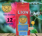 🌺12 BAGS CHOCOLATE MACADAMIA Nut coffee 10oz Bag Ground APG Lion Light Roast