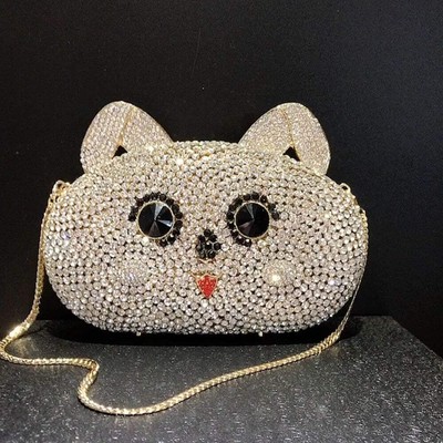 Animal Rabbit Diamond Inlaid Dinner Bag Banquet