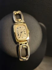 Vintage Ladies Timex Wrist Watch Stainless Steel For Parts Or Repair