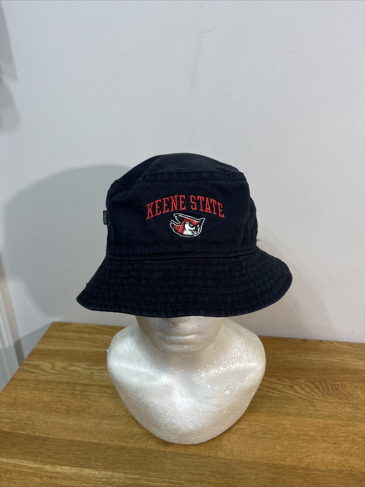 Cappello uomo Keene State nero a secchiello taglia L XL