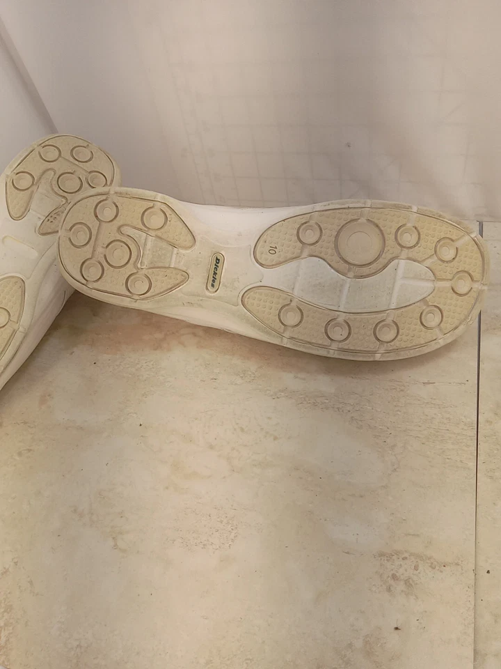 ZUECOS DICKIES DUTY CUERO PREMIUM BLANCO 10.5W ENFERMERA CAMPO MÉDICO ANTIDESLIZANTE Foto 3 de 4