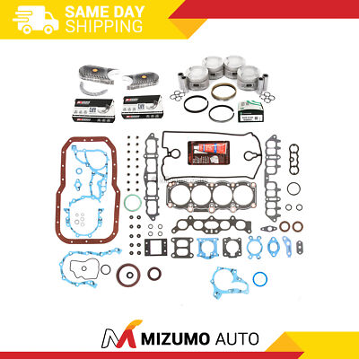 Full Gasket Set Pistons Bearings Fit 90-95 Toyota Celica MR2 Turbo 2.0L 3SGTE