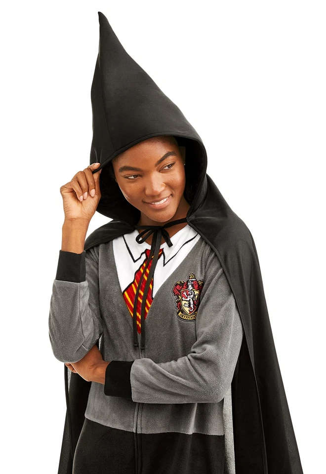 Гарри Поттер флис союз костюм со съемным халатом и капюшоном, 2 X - Изображение 3 из 4