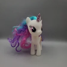 My Little Pony Rainbow White Unicorn Sparkle Blue Glitter Fairy Wing Dash Hasbro