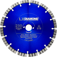 Lxdiamond Diamant-Trennscheibe 230Mm Beton Passend FüR Bepo Ffs 230 Premium