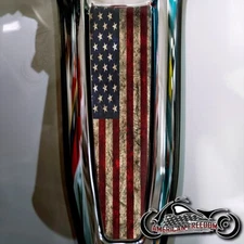 HARLEY DAVIDSON 2024+ STREET & ROAD GLIDE STD ALUMINUM DASH INSERT AMERICAN FLAG