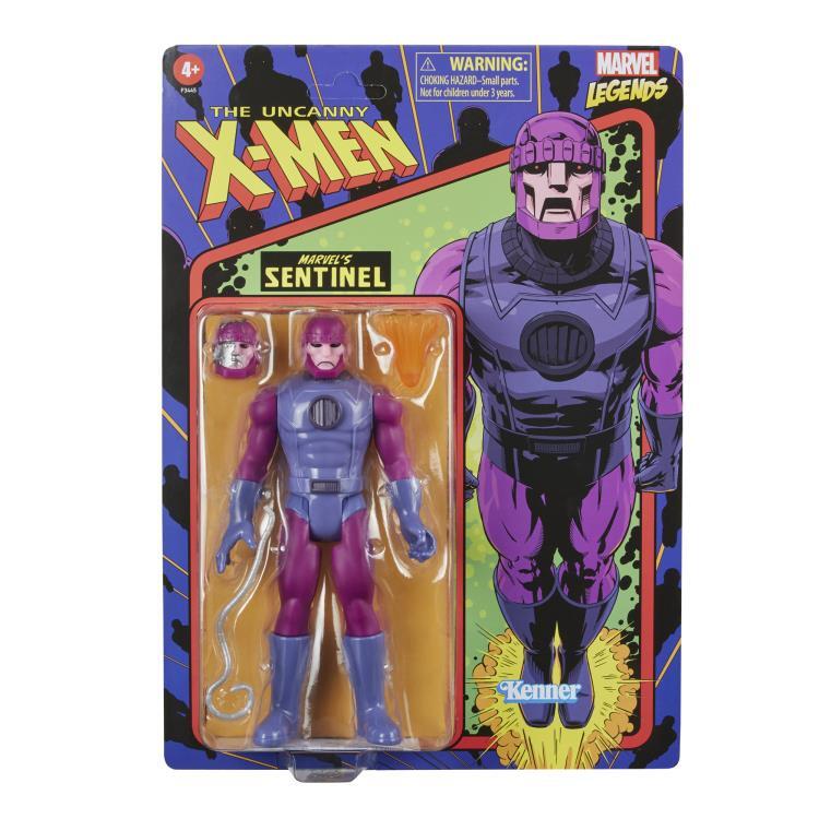 本日限定（6/29）お値下げ‼️イマン・ビビアンパープル　セル缶　希少‼️ Marvel Legends Retro Series The Uncanny X-Men Sentinel Action