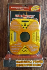 Maximo Concepts Weather Band Radio Emergency Power Generator Emergency Prepared