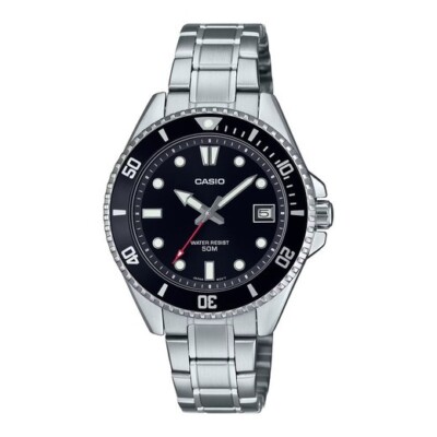 CASIO MDV-10D-1A1VEF DE ACERO INOXIDABLE CON CALENDARIO