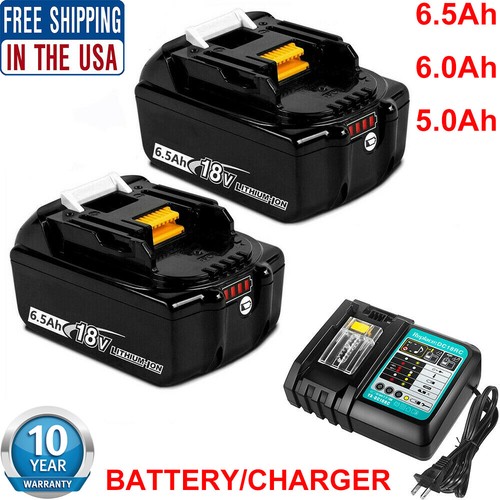 2PACK For Makita 18V 6.5Ah LXT Lithium 