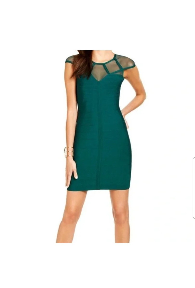 guess green bandage dress Guess by Marciano | Dresses | Guess By Marciano Forest Green Bodycon Bandage Dress Size S