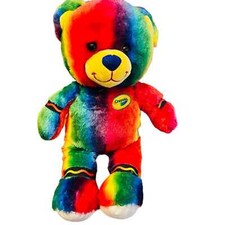 Build A Bear Crayola Collab Bear Rainbow Color