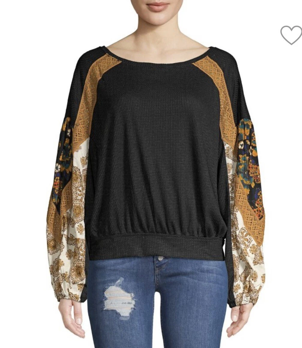 Free People Casual Clash Top small eBay