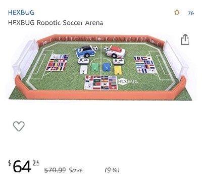 hexbug robotic soccer arena