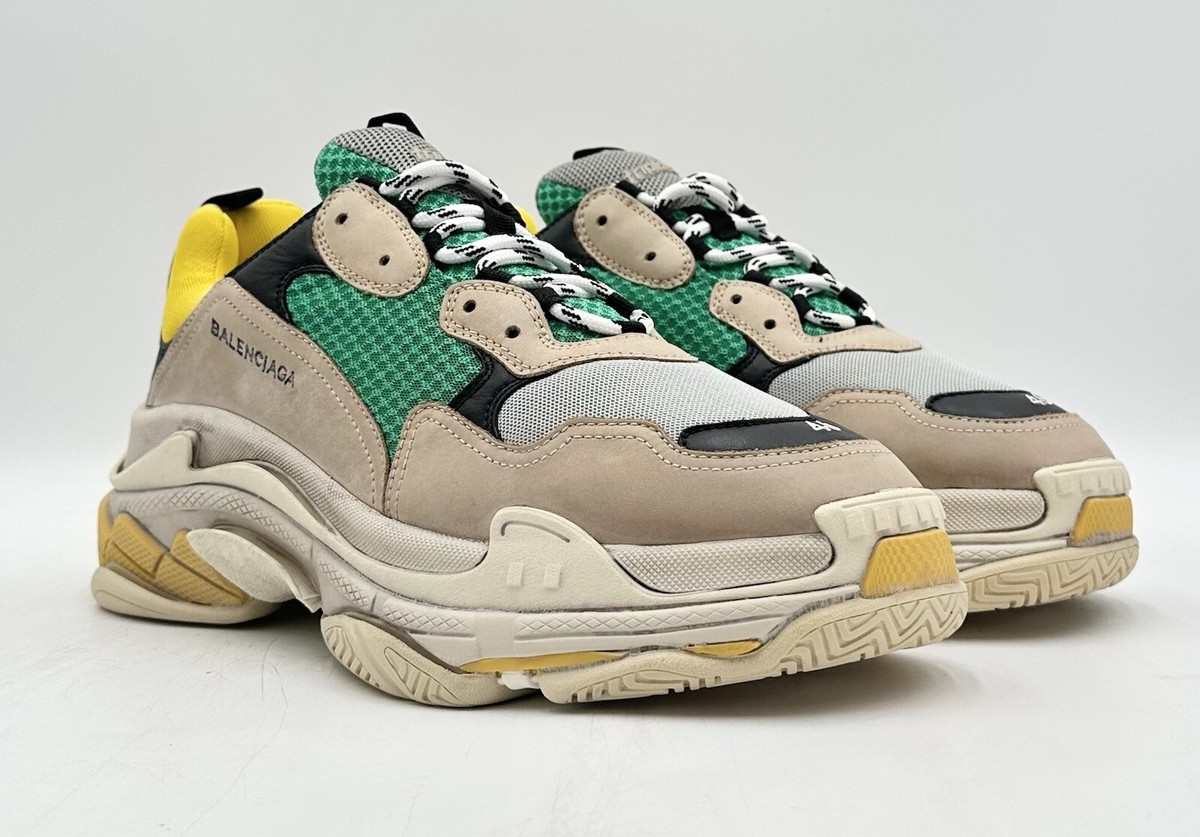 BALENCIAGA TRIPLE S BEAIGE (2018) SNEAKERS Size 46 | eBay