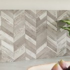 25.3cm x 29.6cm dc fix HERRINGBONE self adhesive composite wall tiles