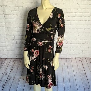 nordstrom long sleeve black dress