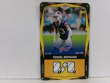 2024 UNO ELITE YELLOW TERREL BERNARD #20 BUFFALO BILLS