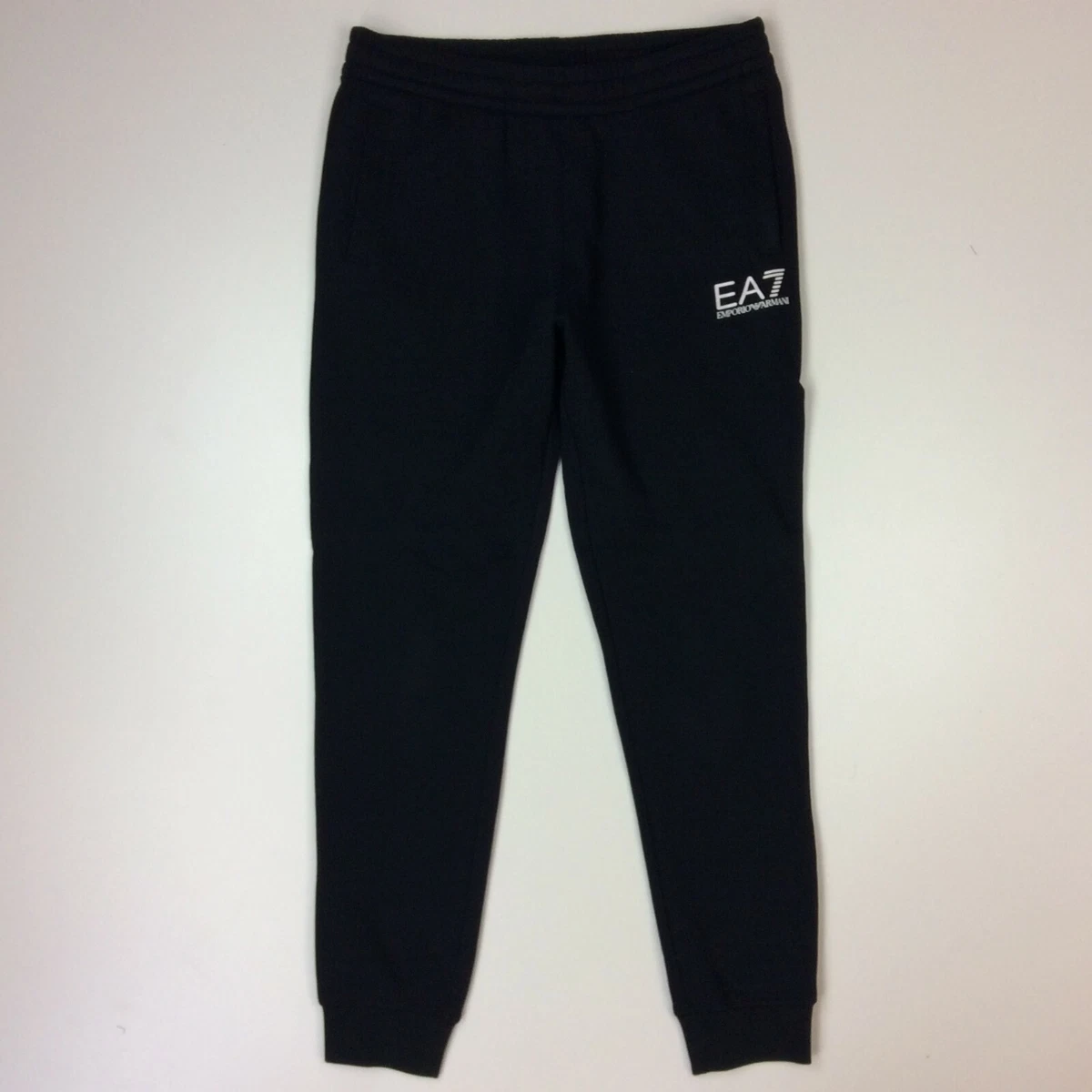 Black Emporio Armani EA7 7 Lines Joggers