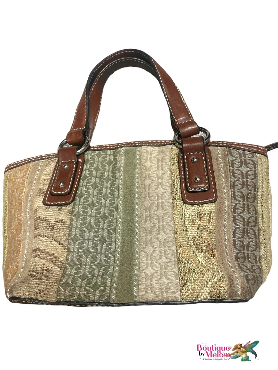 Fossil shop canvas purse