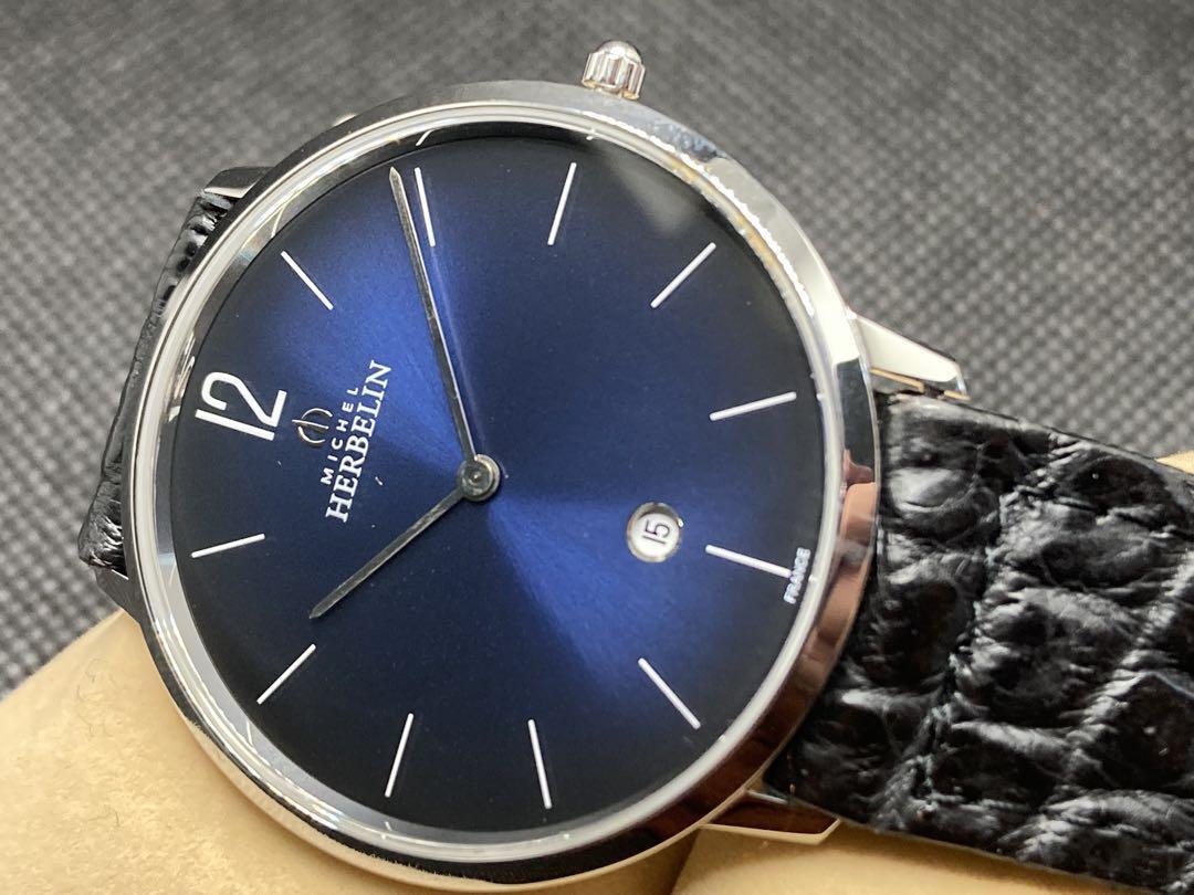 Michelle Herbelin City Unisex Quartz Water Resistant Watch from Japan Used  (K)