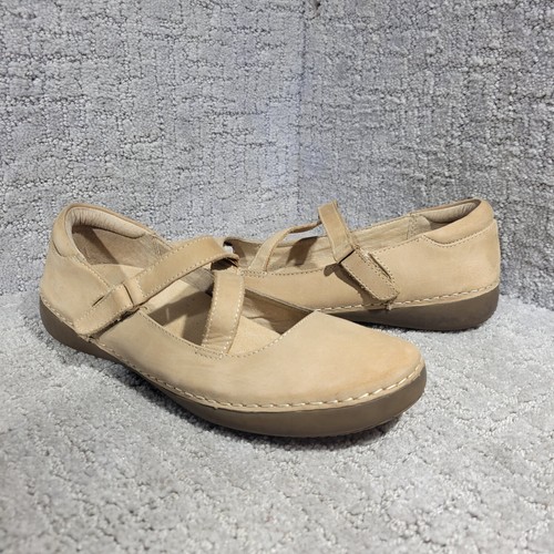 Vionic Judith Women’s Size 7 US Beige Suede Mary Jane Strap Flat Shoes - Picture 9 of 10