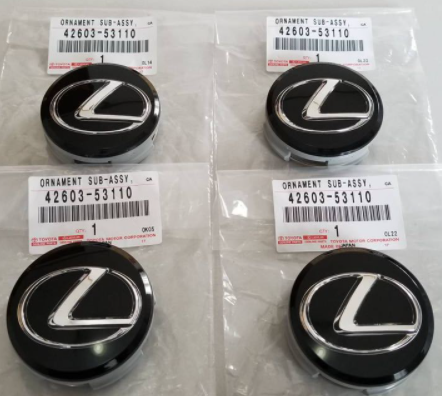 Genuine LEXUS WHEEL CENTER CAP 42603-53110 × 4 | eBay