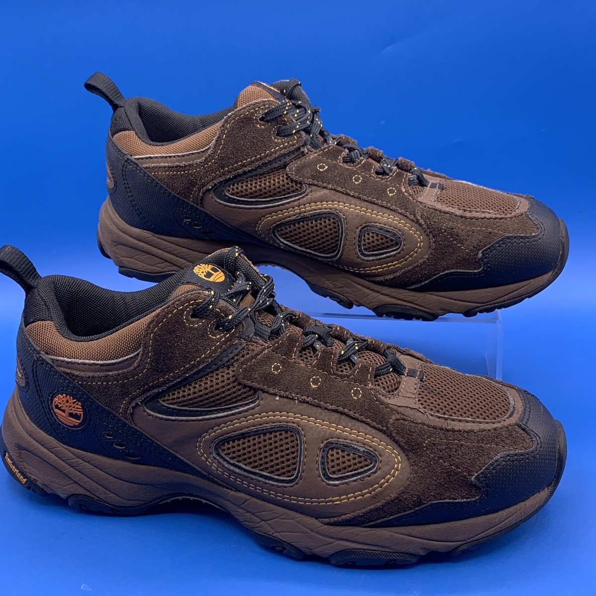 Timberland Brown Leather Lace up  Shoes Size 8 TIMBERLAND Premium 6-Inch Lace-Up Waterproof Boot  main image 2