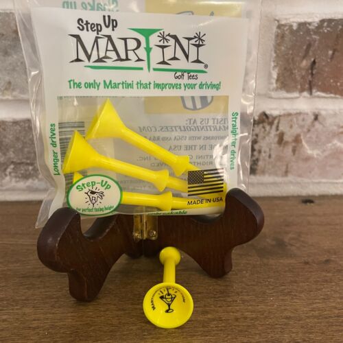 Martini Step-Up Golf Tees 3 1/4'' - Pink, Yellow, Orange & Multi Color! - Picture 13 of 15
