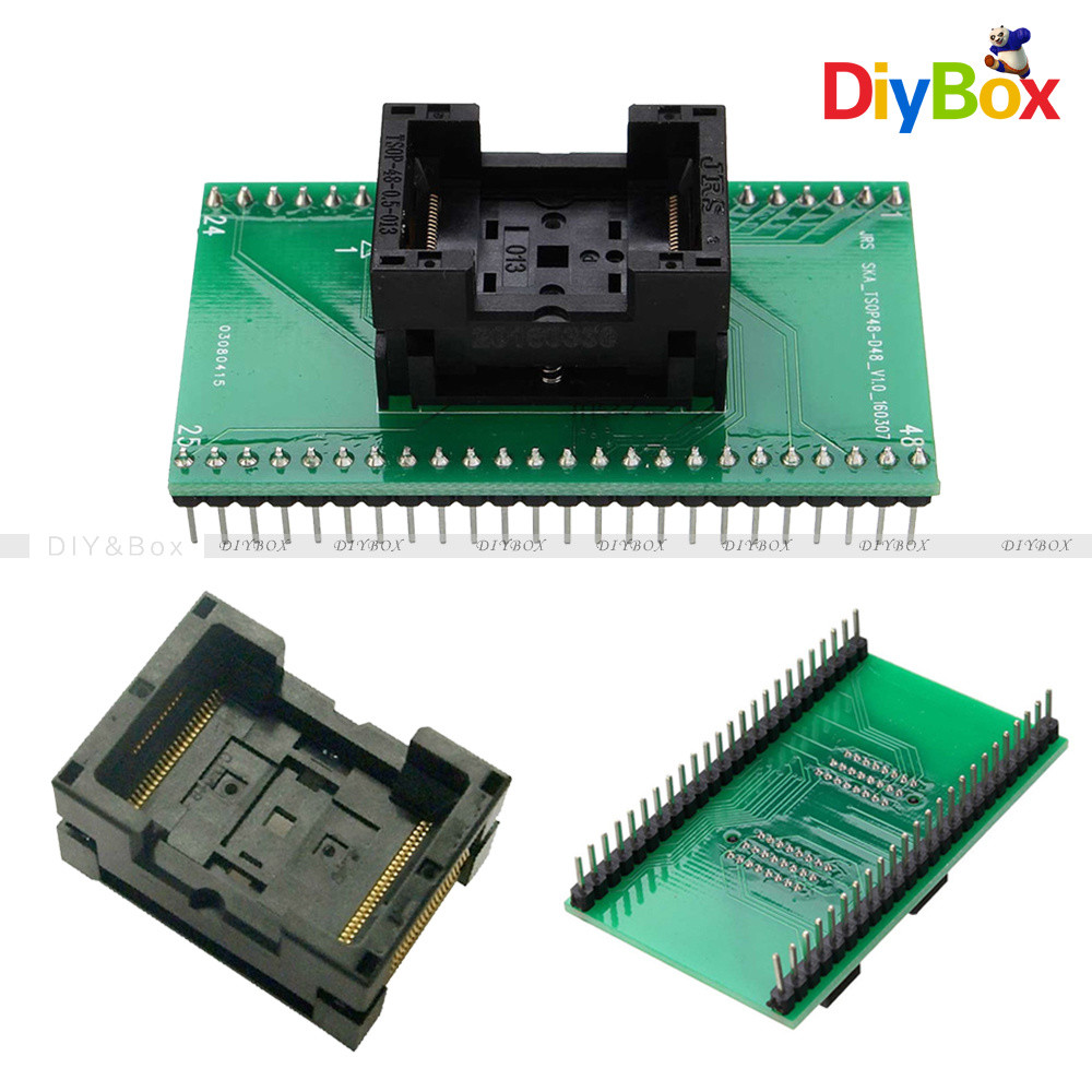 TSOP48 to DIP 48 SA247 IC Programmer Adapter TSOP 48 Chip Test