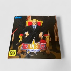 SNK NEO GEO Real Bout Fatal Fury Neo Geo NG AES  Japan JP Fighting NTSC-J
