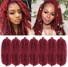 7 Packs Marley Hair 14 Inch Marley Twist Braiding Hair Pre Separated Springy