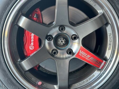 Wheel Rim Spoke Decals for TE37 SL Volk Racing Rays Engineering stickers JDM - Picture 2 of 6