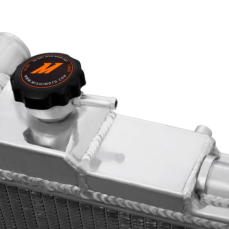 Radiador de aluminio Mishimoto Performance para Toyota Supra 1993-1998 plateado Foto 4 de 4