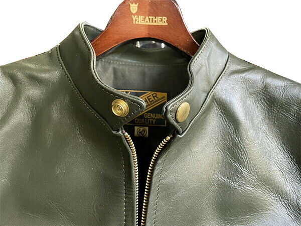 Y'2 LEATHER PR-64 VINTAGE HORSE LIGHT SINGLE RIDERS Jacket Y'2 LEATHER PR-64 VINTAGE HORSE LIGHT SINGLE RIDERS Jacket
