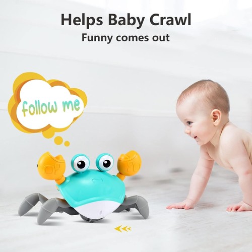 Crawling Crab Baby Toy-Infant Tummy Time - 9-18 Months Walking Toddler - Picture 5 of 5