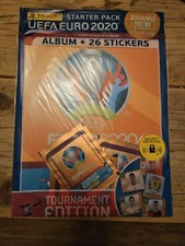 PANINI - EURO 2020 TOURNAMENT EDITION-STARTER PACK-ALBUM & STICKERS. NEW/ SEALED