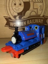 SIR HANDEL ! THOMAS FRIENDS TRAIN Diecast ERTL 1996 BLUE NATROW GAUGE ENGINE