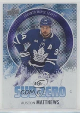 2023-24 Upper Deck Ice Sub Zero Auston Matthews #SZ-3 03uh