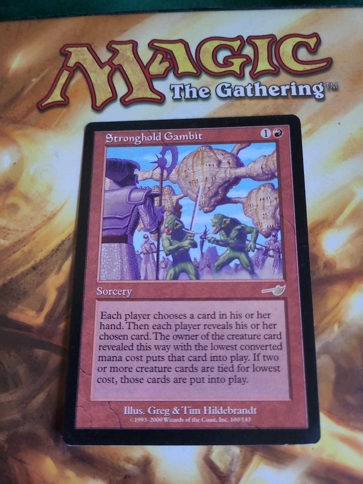 Stronghold Gambit - Nemesis - MTG - Magic the Gathering - LP
