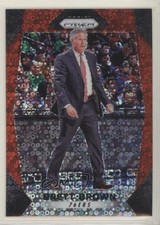 2017-18 Panini Prizm Fast Break Red Prizm 118/125 Brett Brown #10 v1b