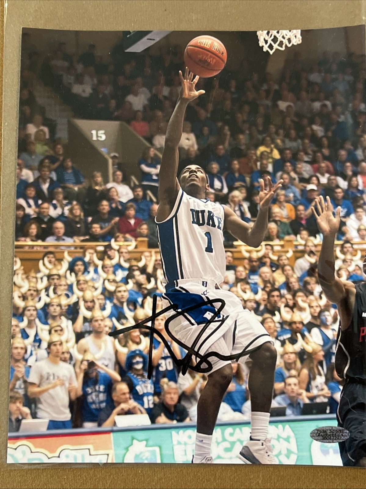 Kyrie Irving Dallas Mavericks Duke Auto 8x10 Photo W/COA 