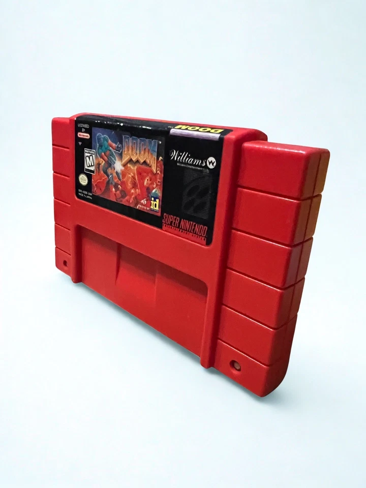 DOOM (Super Nintendo SNES, 1995) Cartridge Only – Excellent Condition, Tested - Image 2 of 4