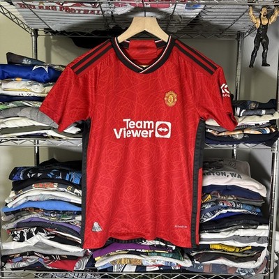 Adidas Manchester United 2022-23 Home Jersey Soccer Football Youth Size Large