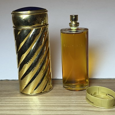 Vtg Boucheron EDP Parfum Perfume 2.5 fl oz w/ refillable gold case