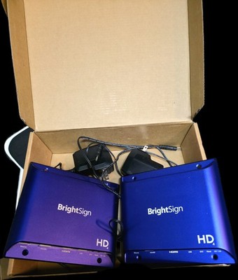 Brightsign HD1024 Full HD Expanded I/O HTML5 Player - Blue