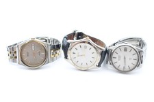 Seiko Assorted Quartz Watches Working x 3