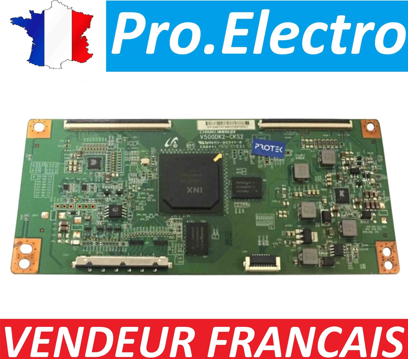 Écran noir Philips 50PUH6400 ? Solution avec T-CON V500DK2-CKS2