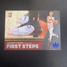 Gradey Dick First Steps Sapphire SSP /25 Case Hit