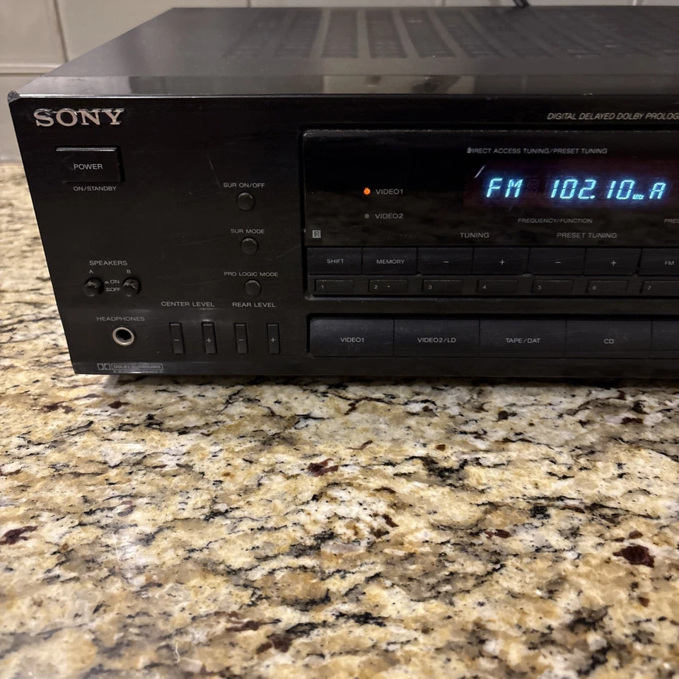 Sony STR-D511 Receiver HiFi Stereo Phono 5 Channel Surround - No Power! - Image 2 of 4